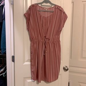 Drawstring dress